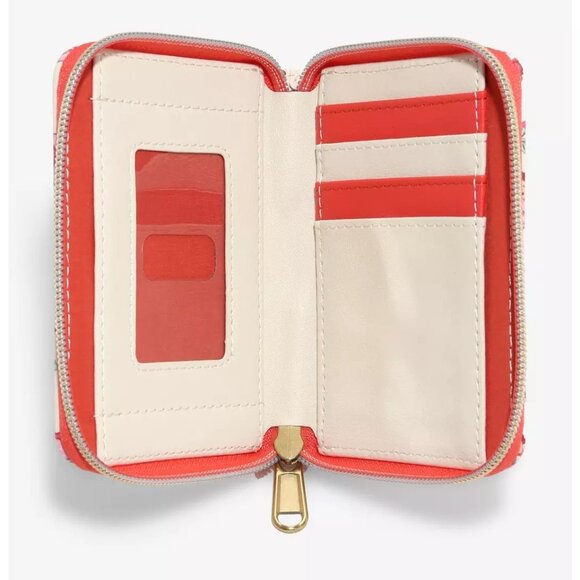 Loungefly Strawberry Shortcake Wallet Strawberry Shortcake & Custard Zip Around - Picture 3 of 3